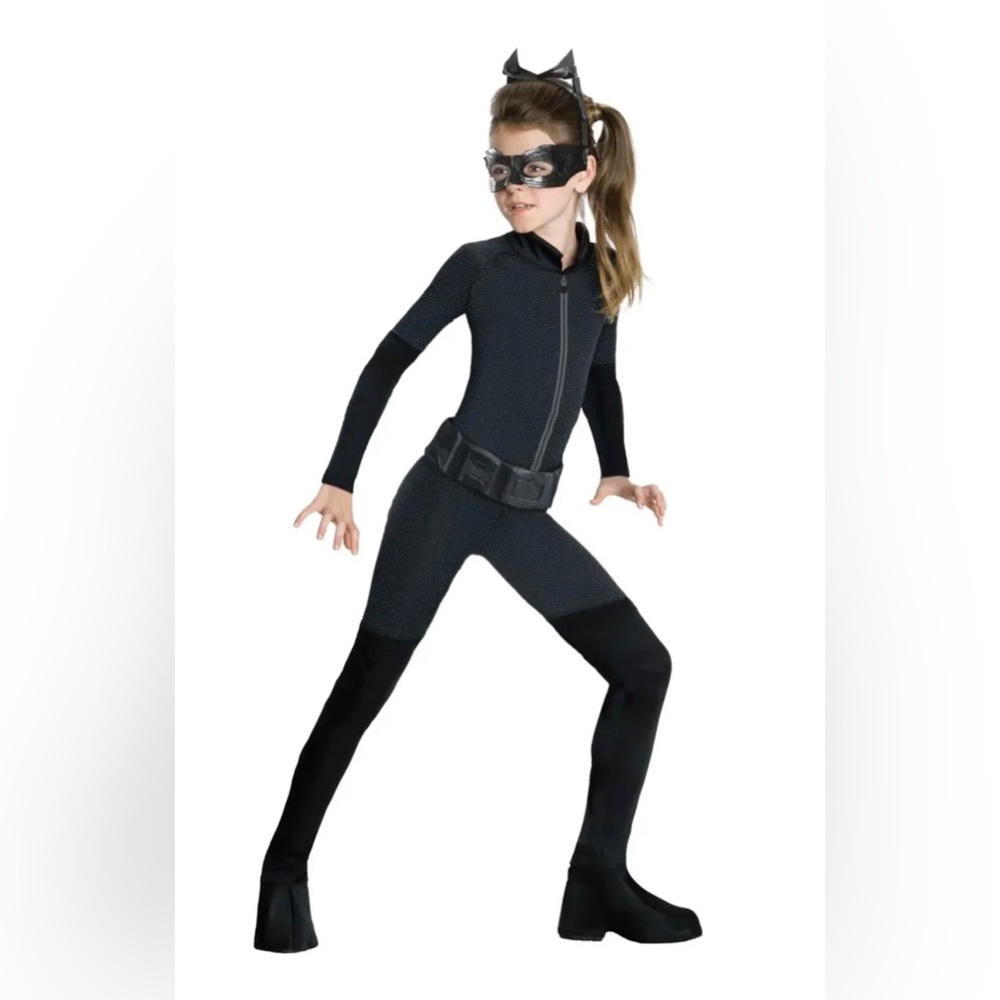 Child Catwoman Costume Size large (12-14)